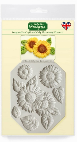 Silicone Mould - Sunflowers